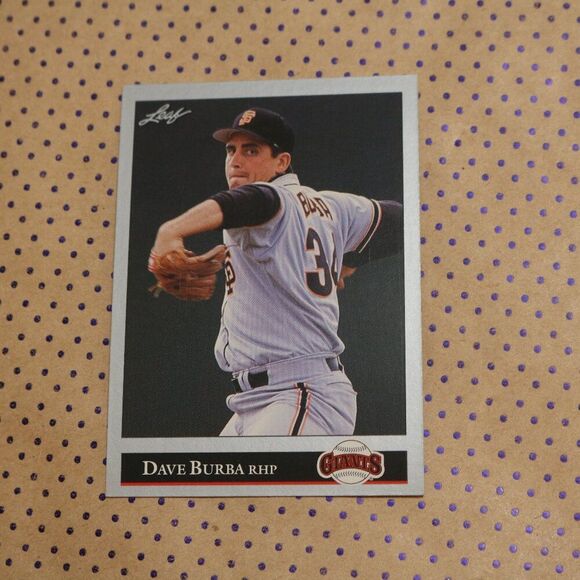 Dave Burba #471 Baseball Card - Picture 1 of 2